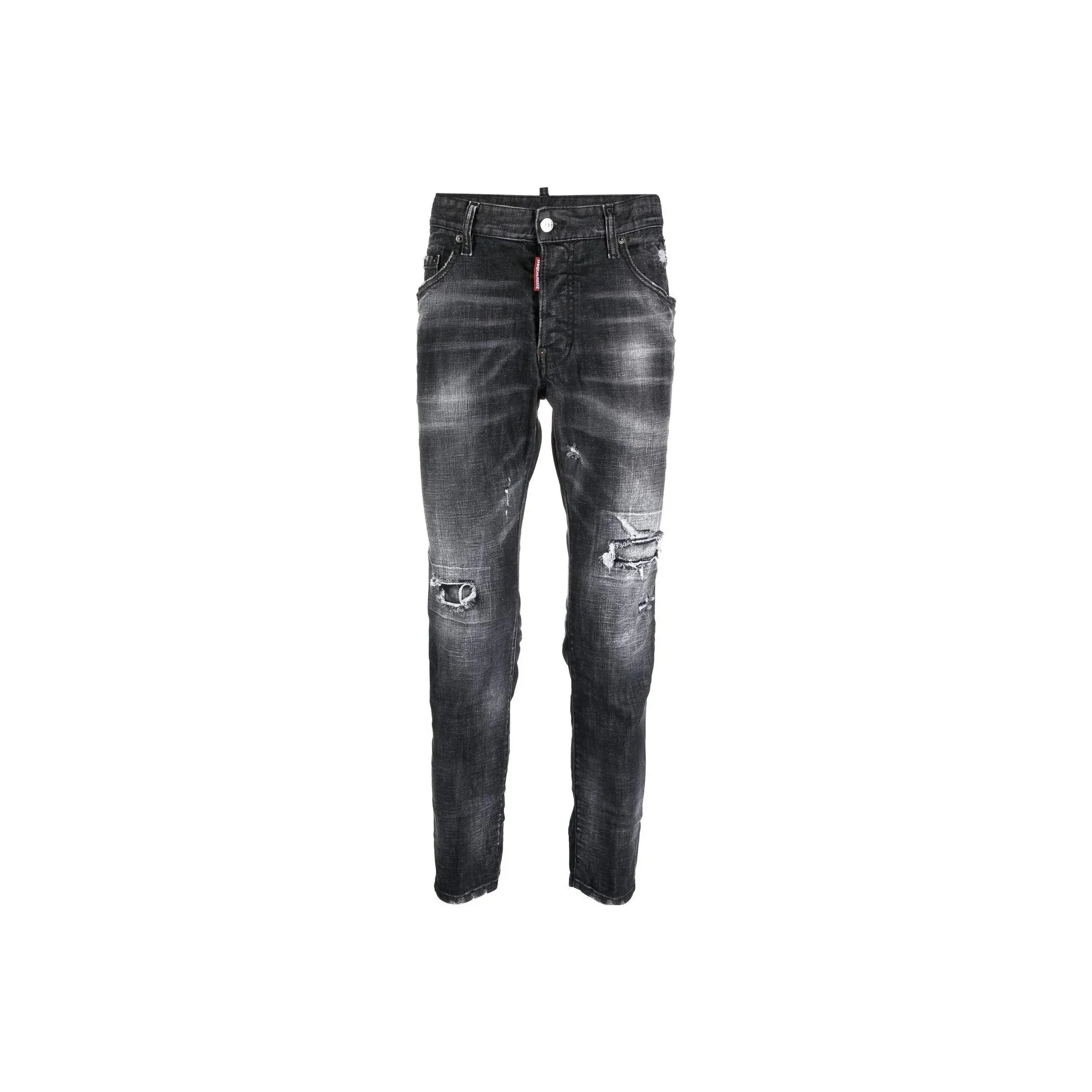 Dsquared2 Logo Patch Skinny Jeans
