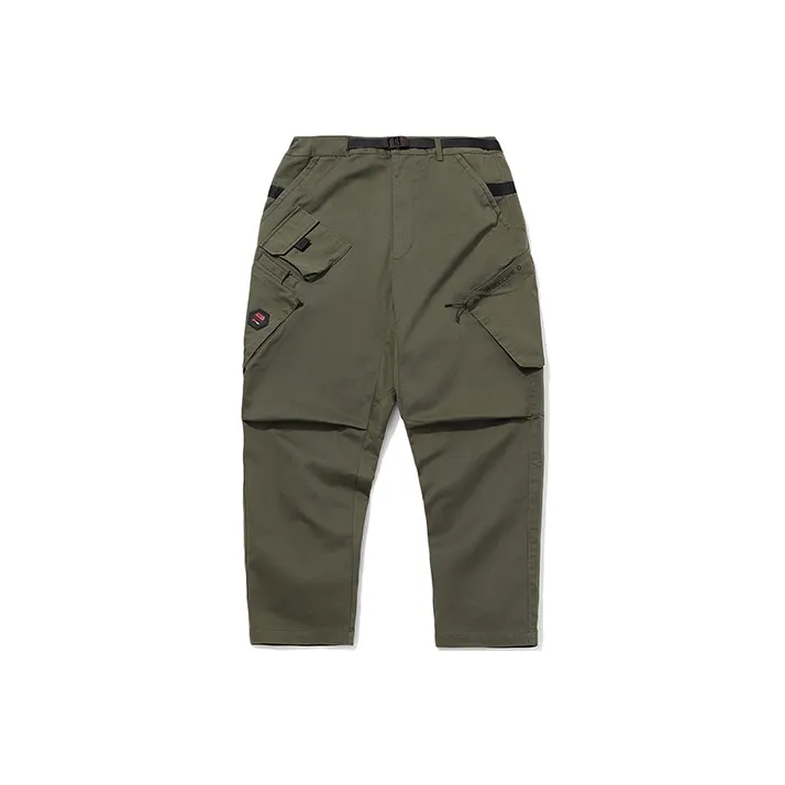 LiNing Casual Pants Men Dark Olive Green