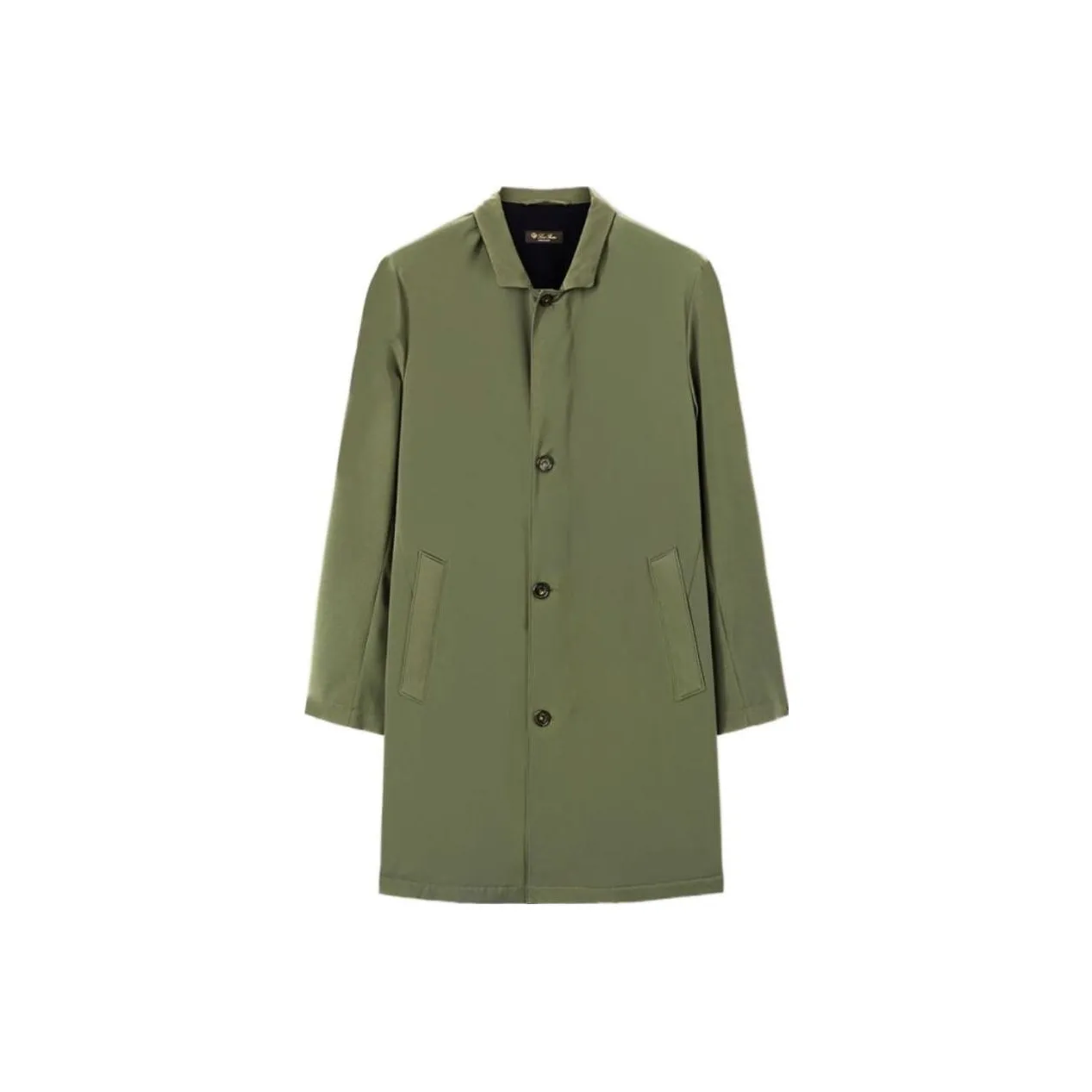 Loro Piana Trench Coats Men's Green