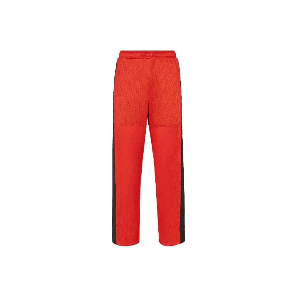 FENDI Knitted Sweatpants Men's Red