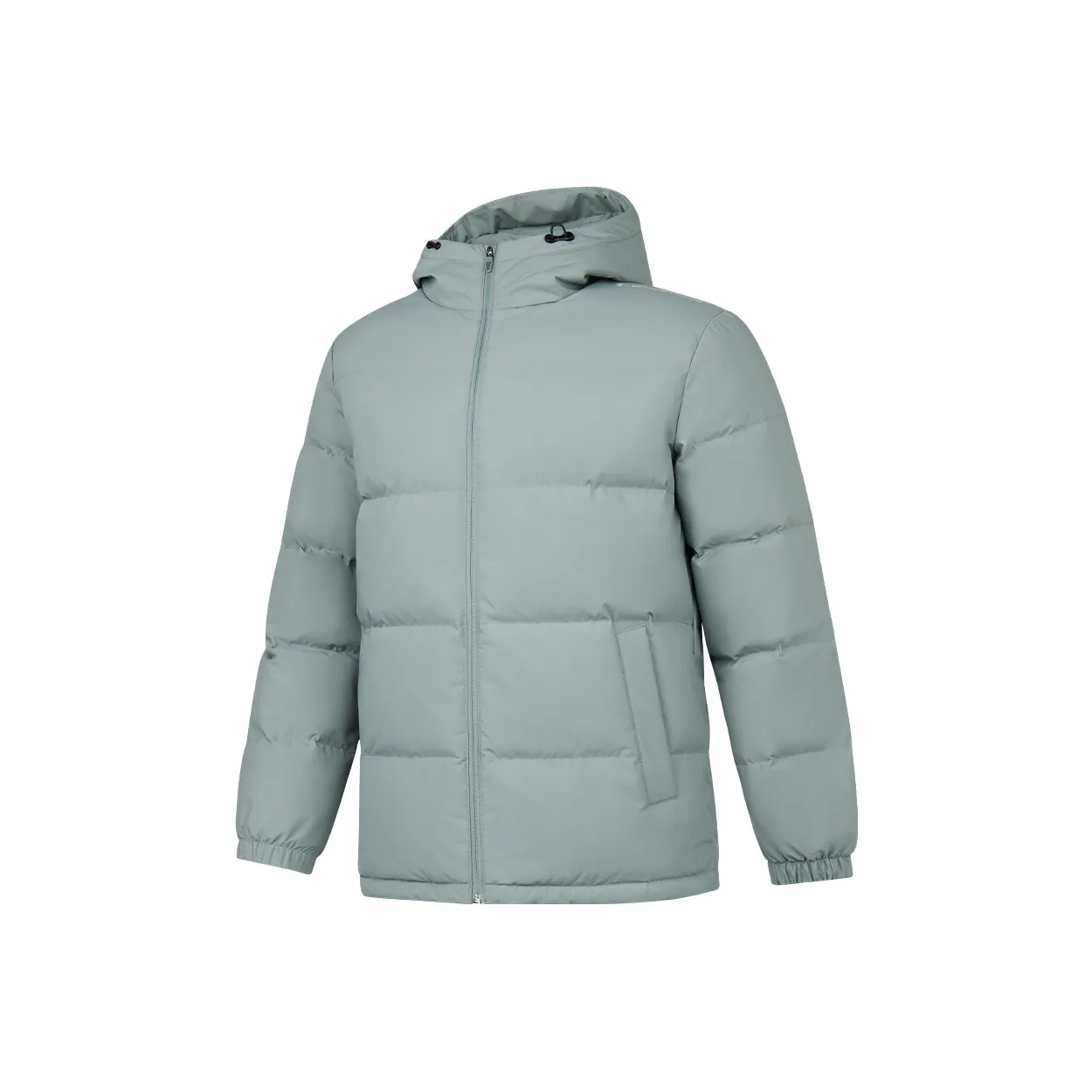 QIAODAN Men's Training Series Пуховик Мужской Лесной Серый Зеленый