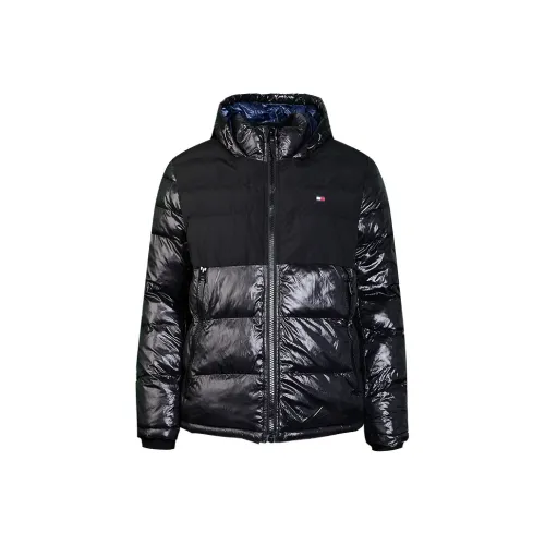 Tommy Hilfiger Черные Мужские Объемные Куртки (Пуфы)