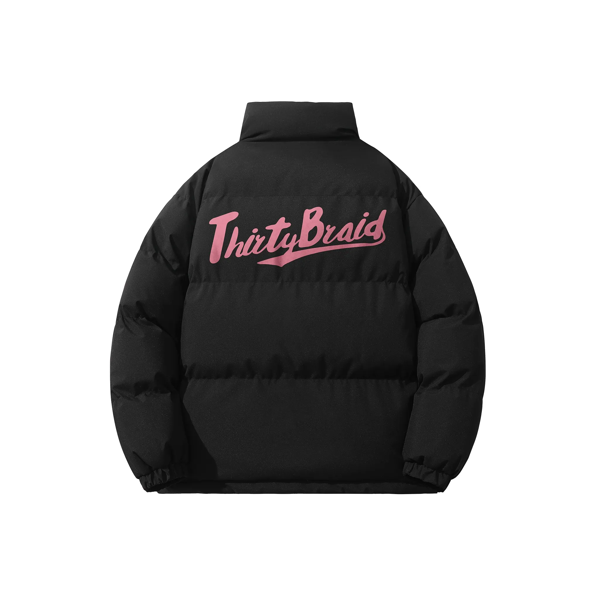 30BRAID Puffer Jacket Unisex Black