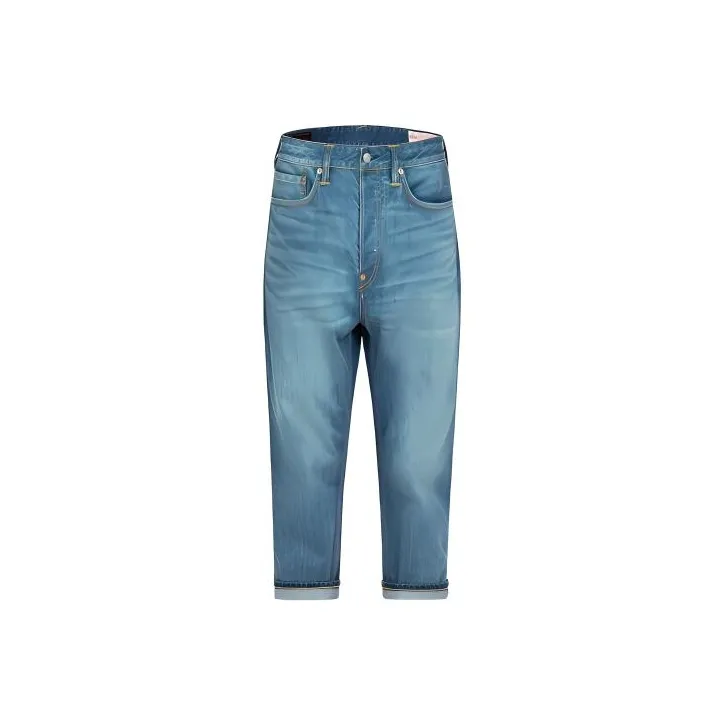 EVISU Джинсовый Синий Мужские Джинсы
