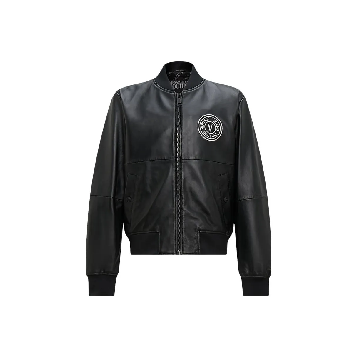 Graphic Ozworld T-Shirt FW23 Leather Jacket Men's Black