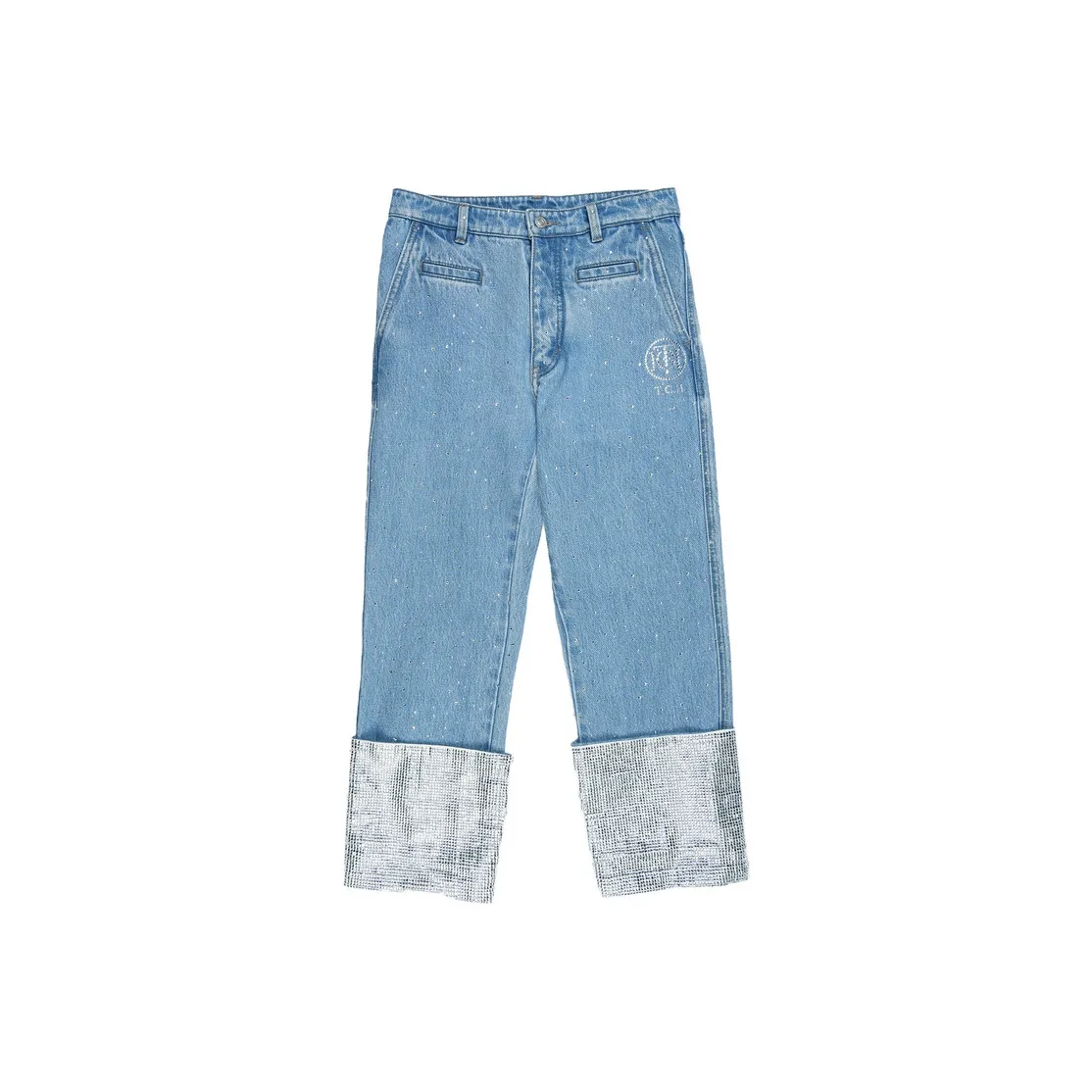 TCH Синие Унисекс Джинсы