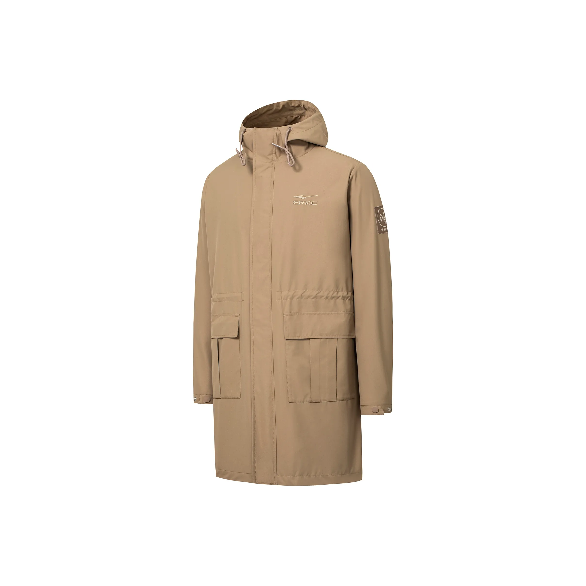 Erke Trench Coat Men's Latte Brown