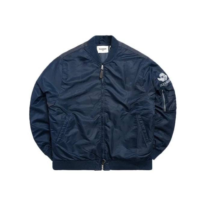 PHANTACI Jackets Unisex Navy Blue