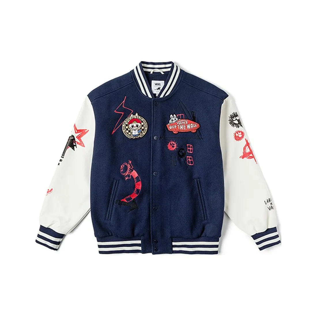 Vans x THE MONSTERS Jackets Coats Unisex Dark Blue