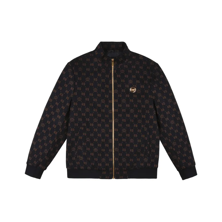 Raidy Boer Пуховая куртка Пуховая куртка Мужская Черный Цветочный