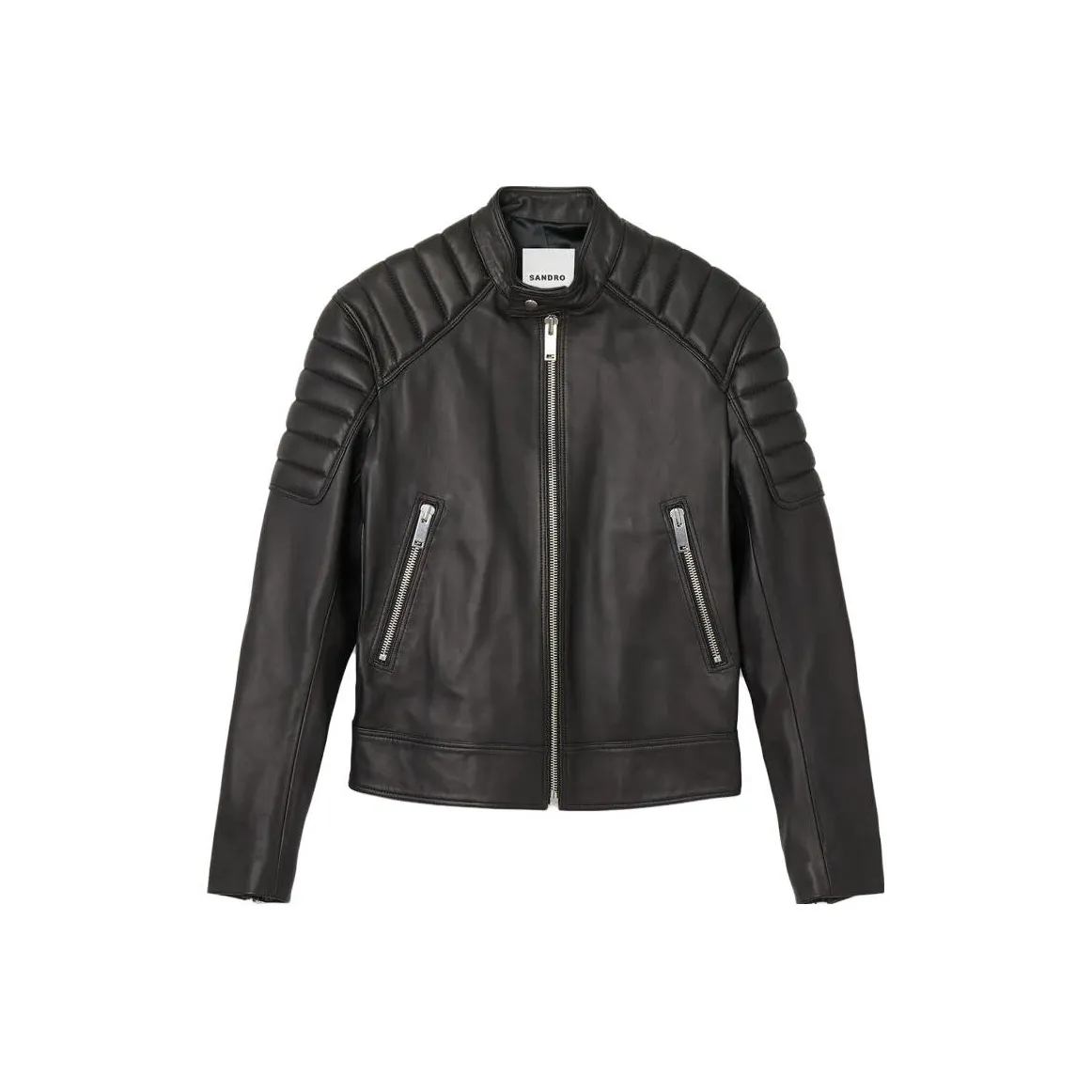 Sandro Zipped Biker Jacket