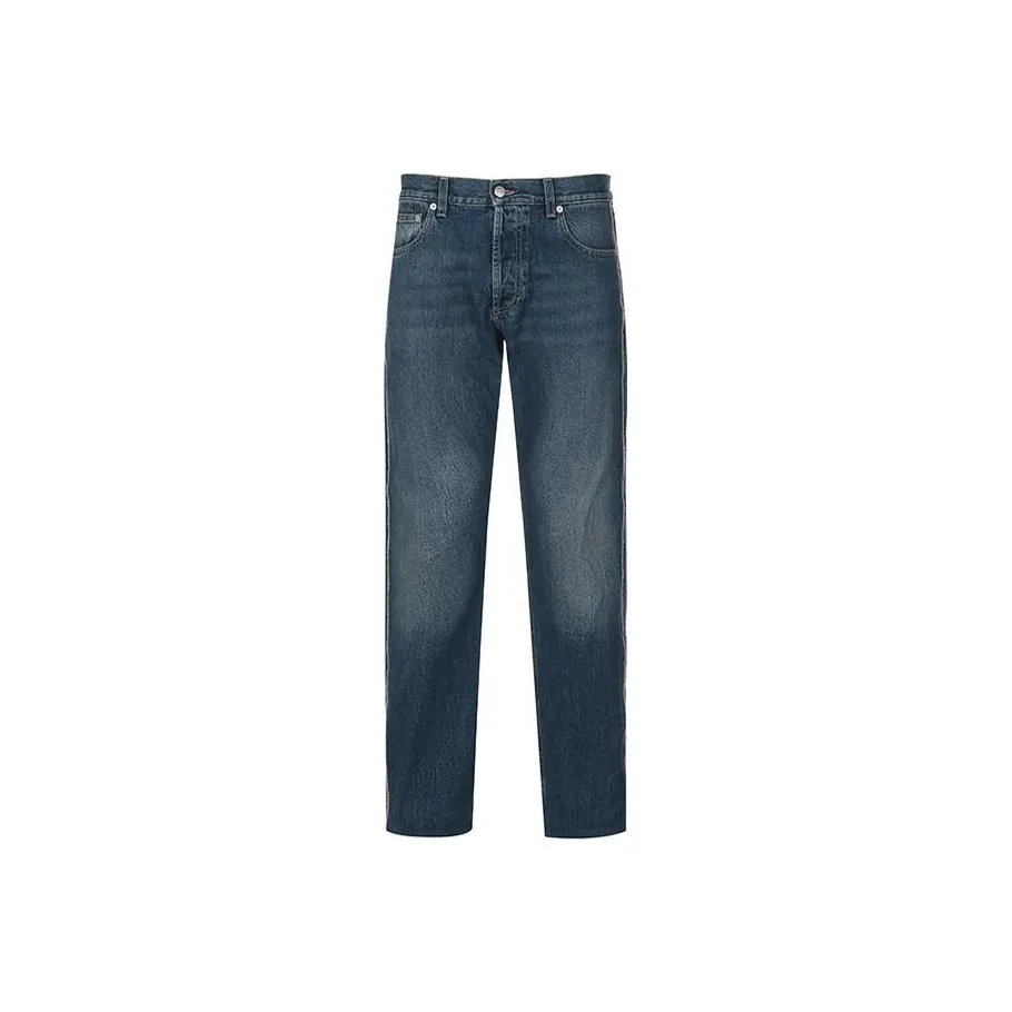 Alexander McQueen Jeans Men's Washed Blue