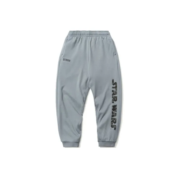 LINING Knitted Sweatpants Men's Flint Stones Blue