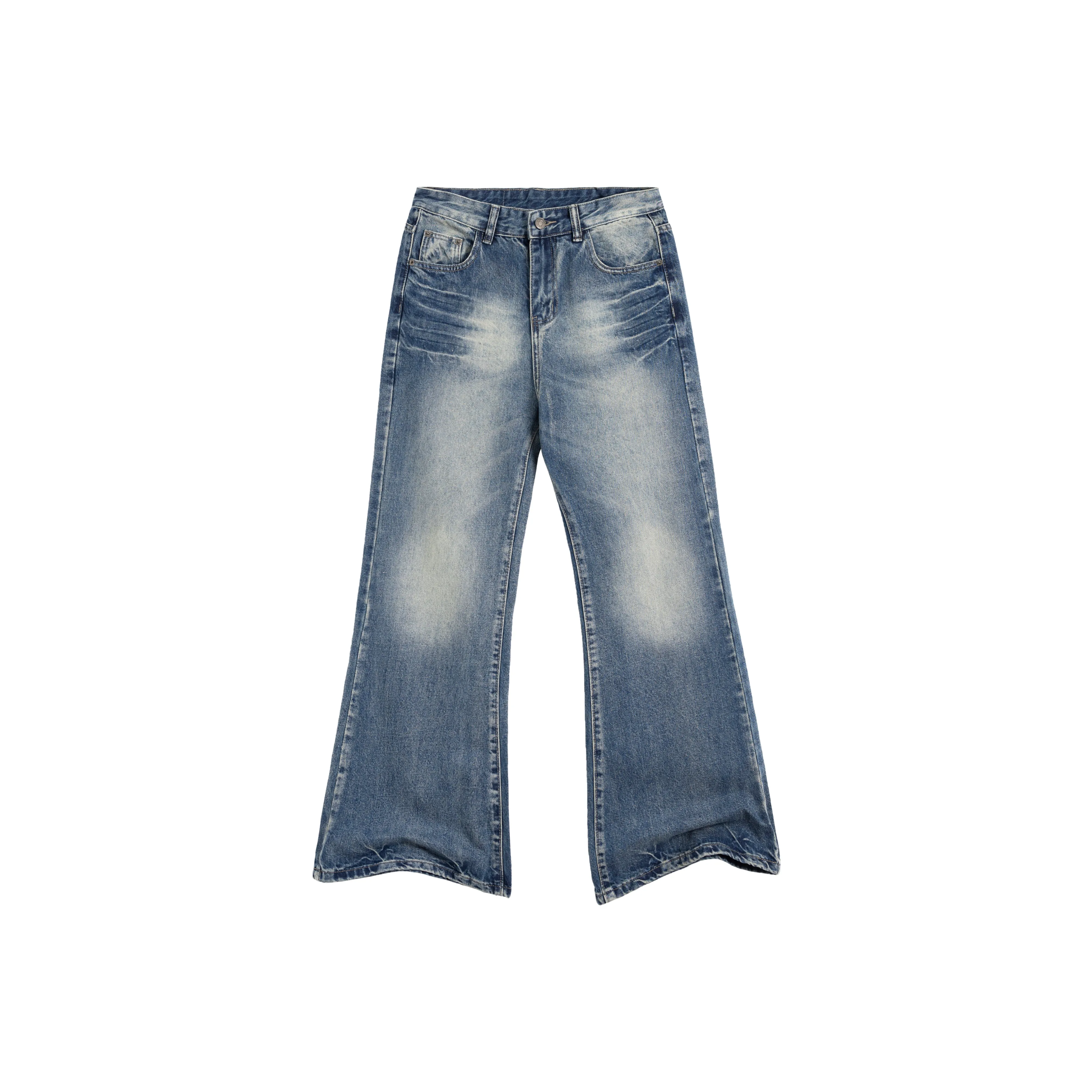 HEIYIXIANSHENG Синий Мужской Джинсы