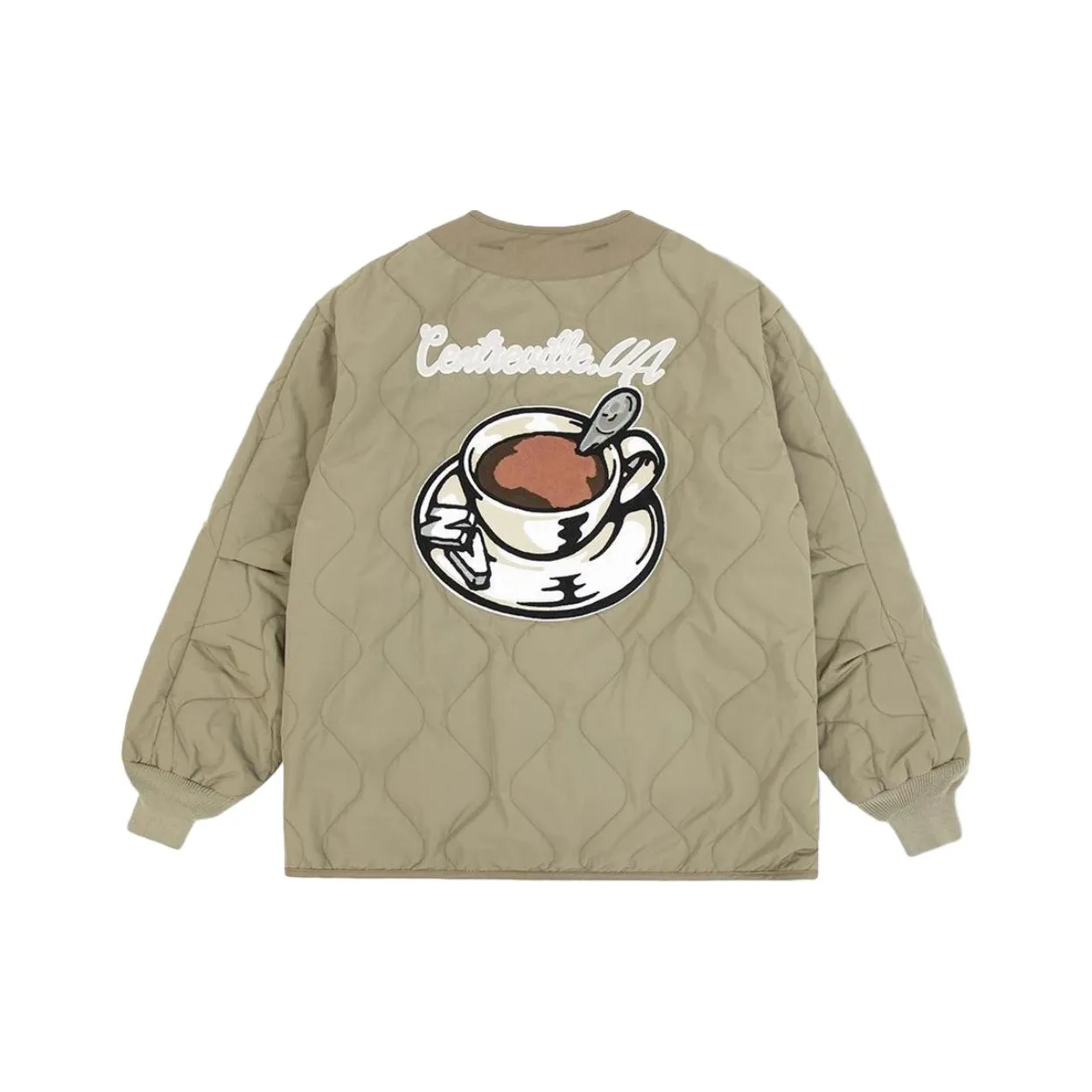 Vandy The Pink X Alpha Industries Vandy The Pink Co brand Jackets Unisex Khaki