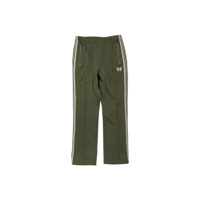 Needles Casual Pants Men Olive Green