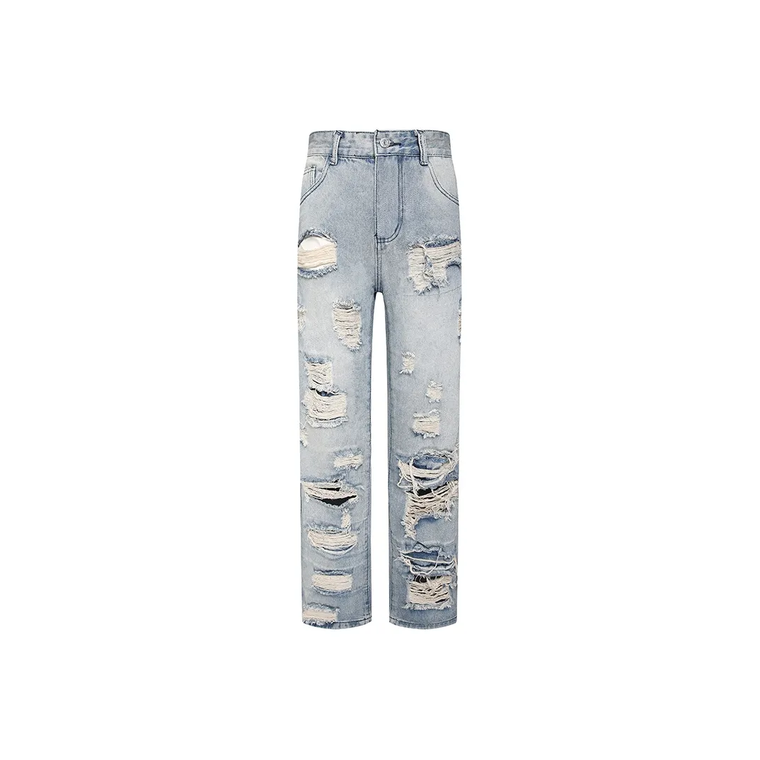 COOLALPACA Джинсы Осенний Унисекс Light Синий