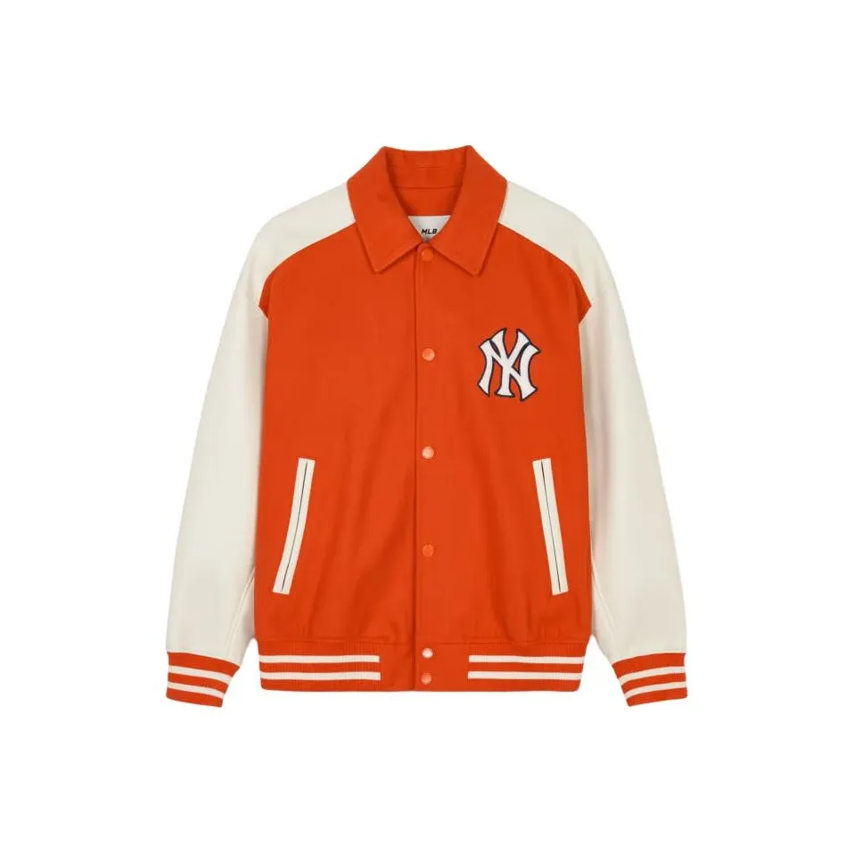 Mlb Base Logo SS24 Куртки и Пальто Унисекс Оранжевый
