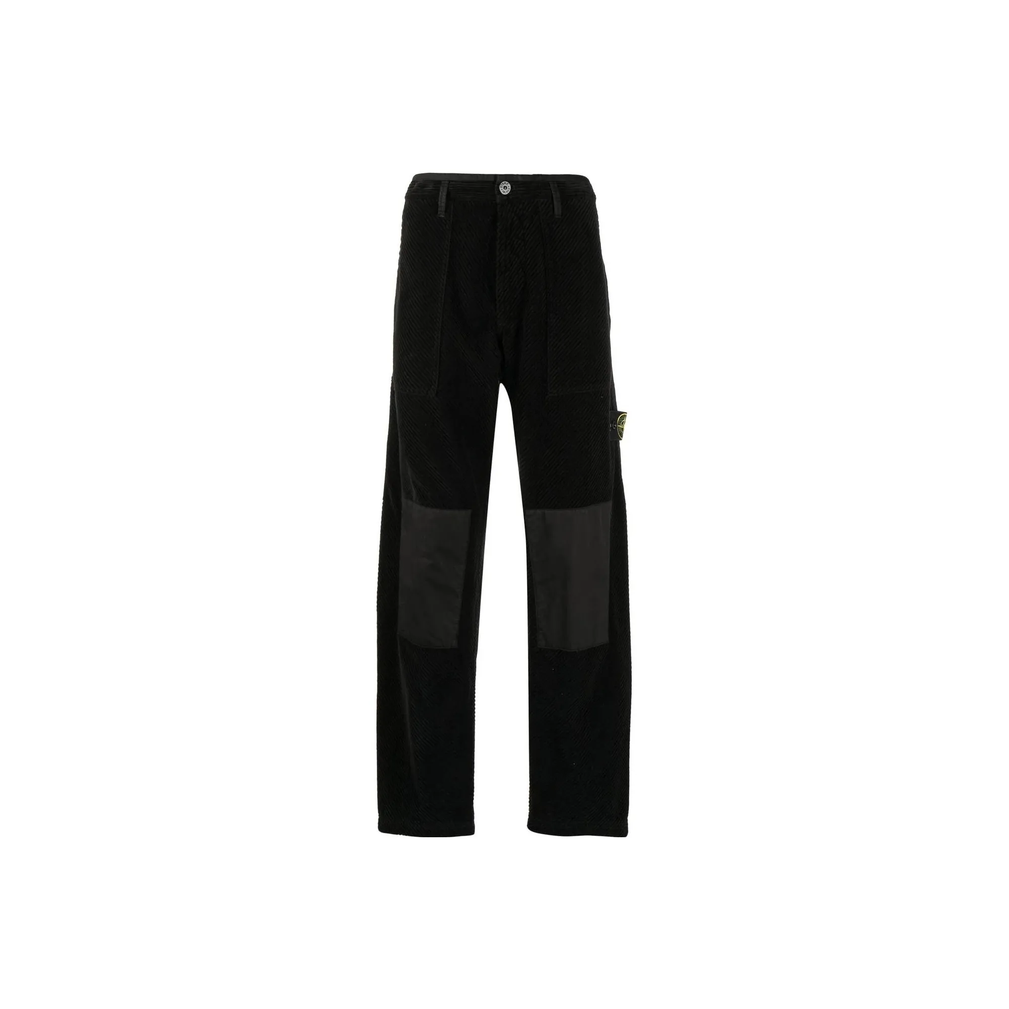 STONE ISLAND Cargo Pants Men's Black