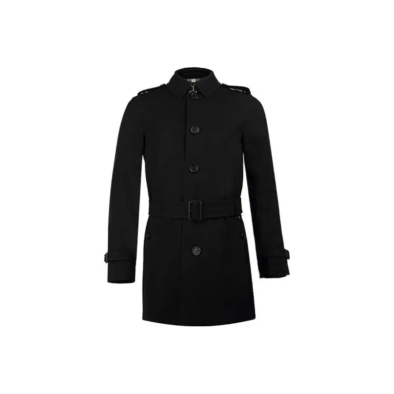 Burberry Trench Coat Men's Black