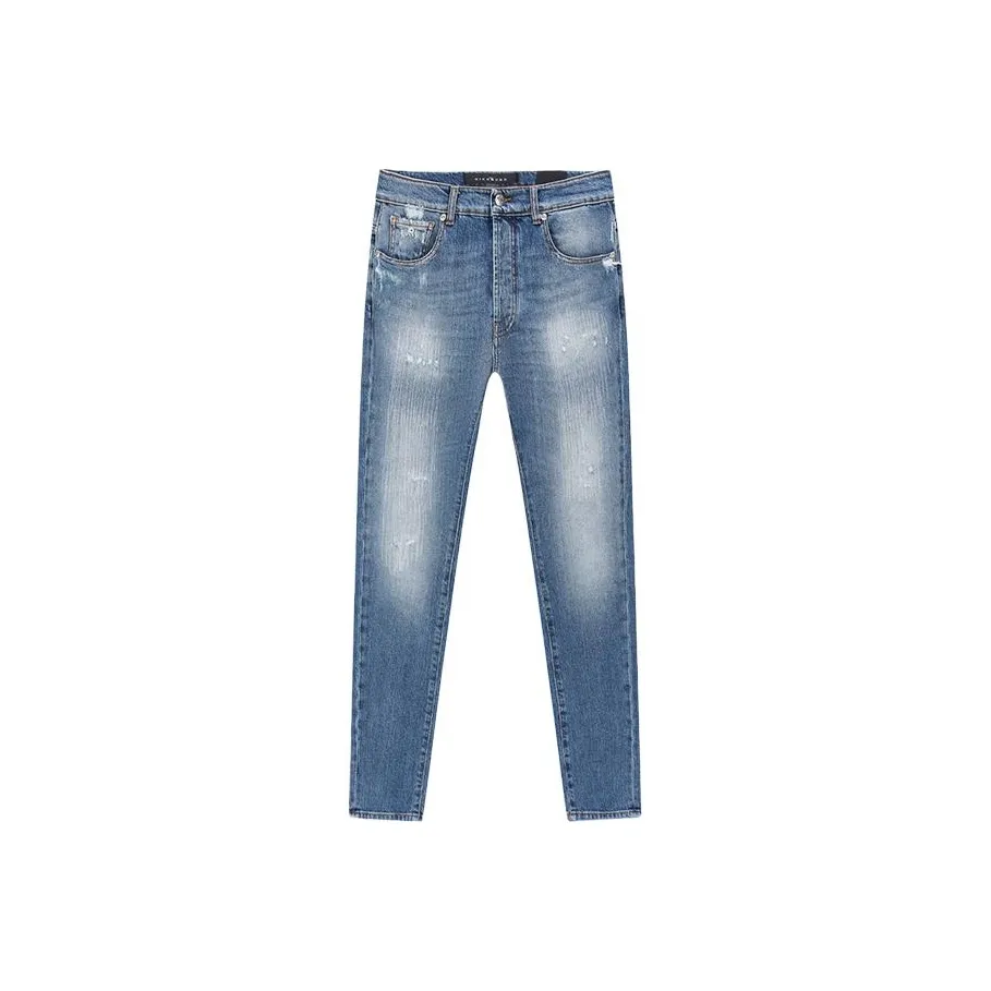 JOHN RICHMOND Джинсы Мужские Светлый Деним