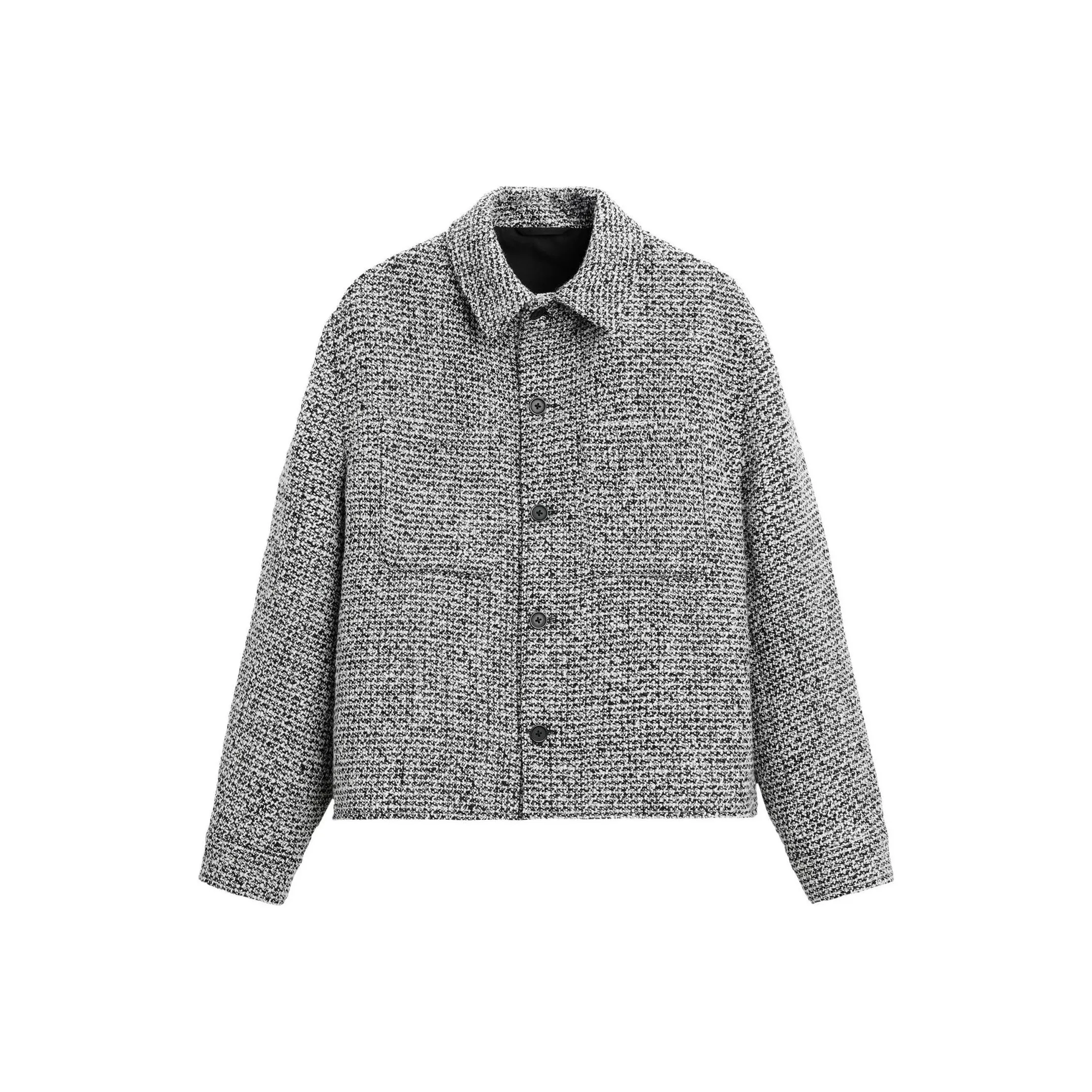 ZARA Jackets & Coats Men's Black/White
