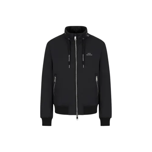 ARMANI EXCHANGE Черный Мужские объемные куртки (пуфы)