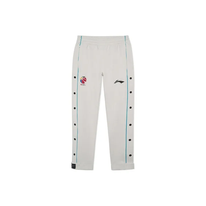 LINING Вязаные тренировочные брюки мужские белые