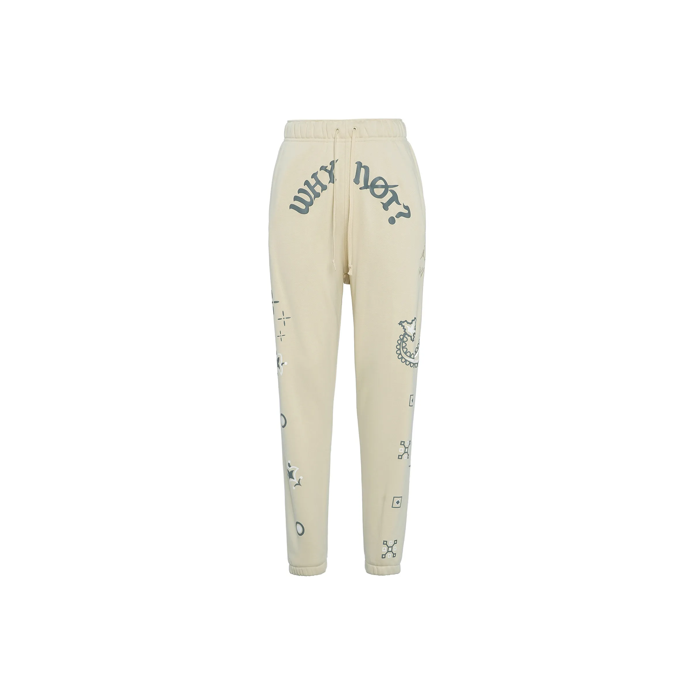 Jordan Knitted Sports Pants Men's Light Yellow