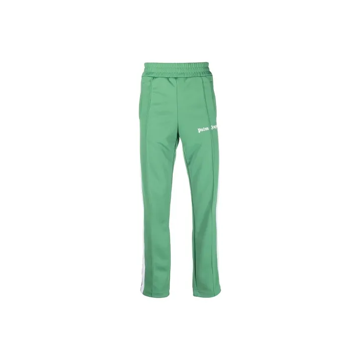 PALM ANGELS Knitted Sweatpants Men's Green