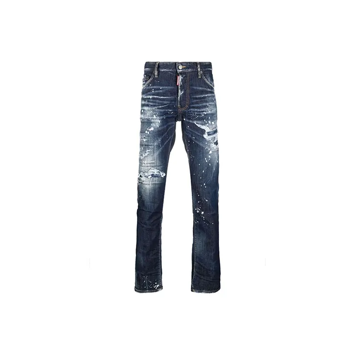 DSQUARED 2 Distressed Ripped Skinny Jeans