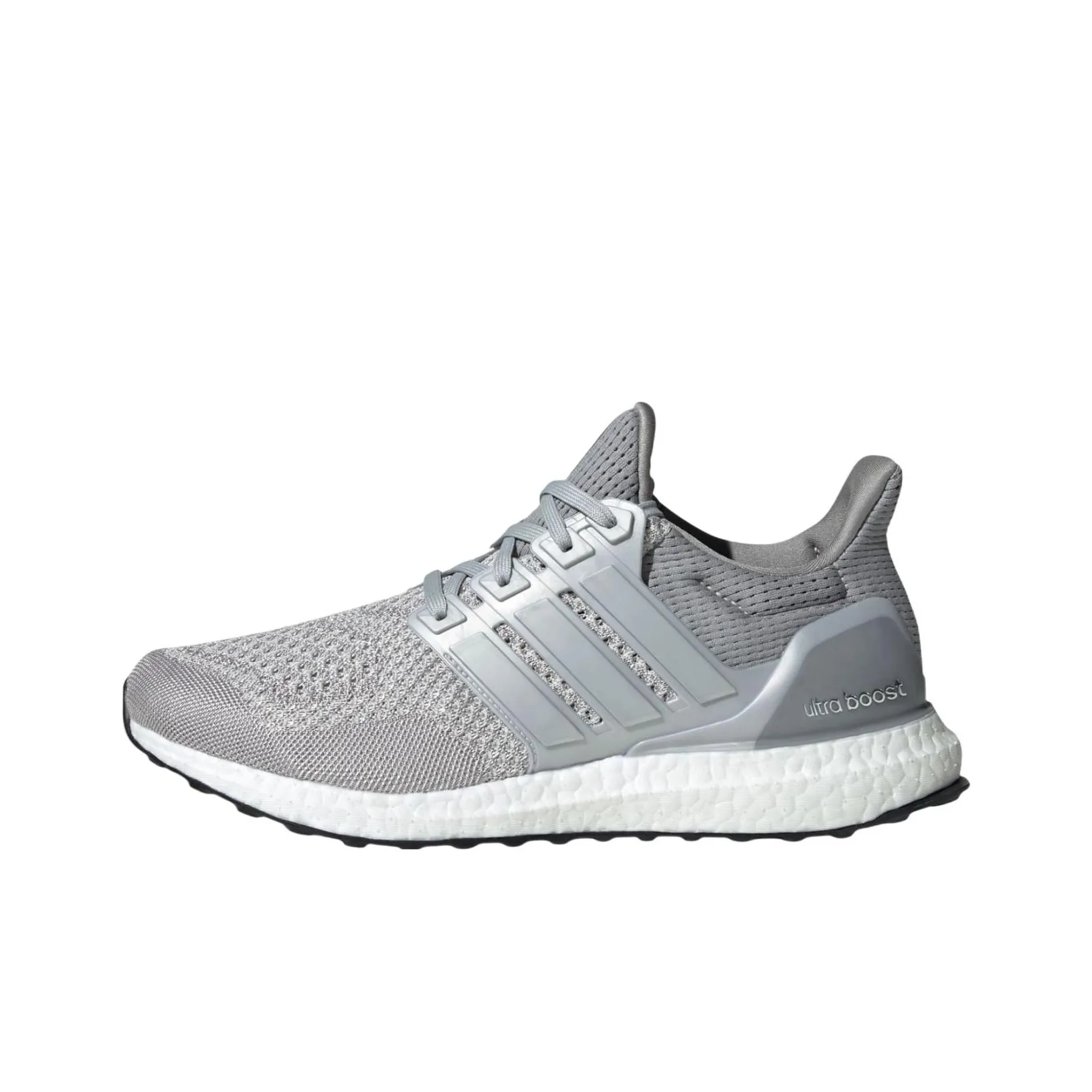 Adidas Ultraboost 1,0 Противоскользящий и Дышащий Низкий Топ Беговые кроссовки Унисекс Серебряный