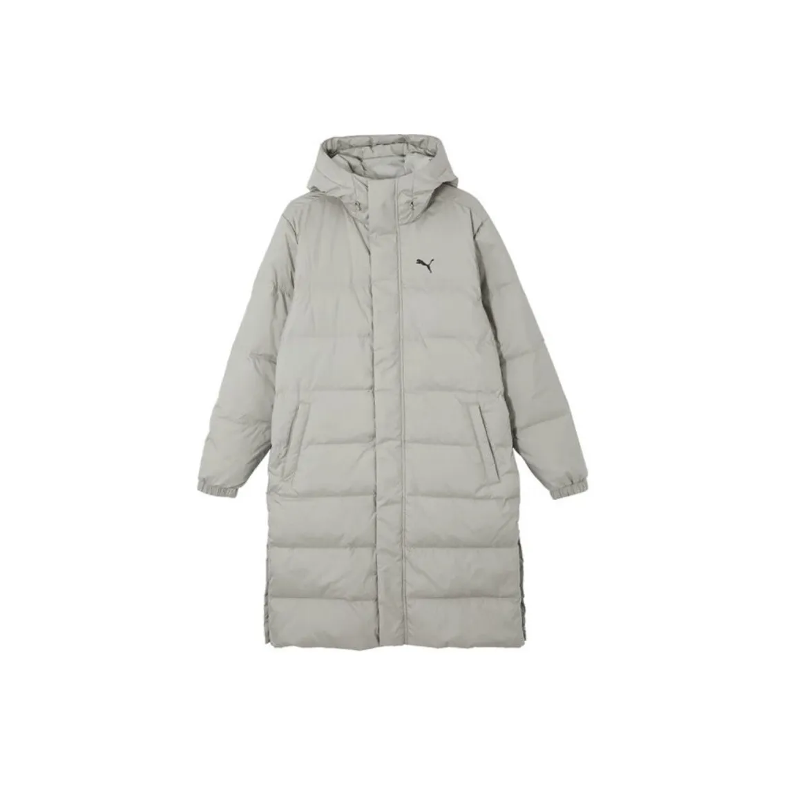 PUMA LONG DOWN JACKET Пуховик Унисекс Мраморный Серый