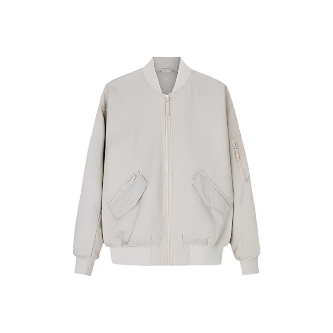 CHAOJIANTA Куртки и пальто Мужской Упрощенный Туманно-серый