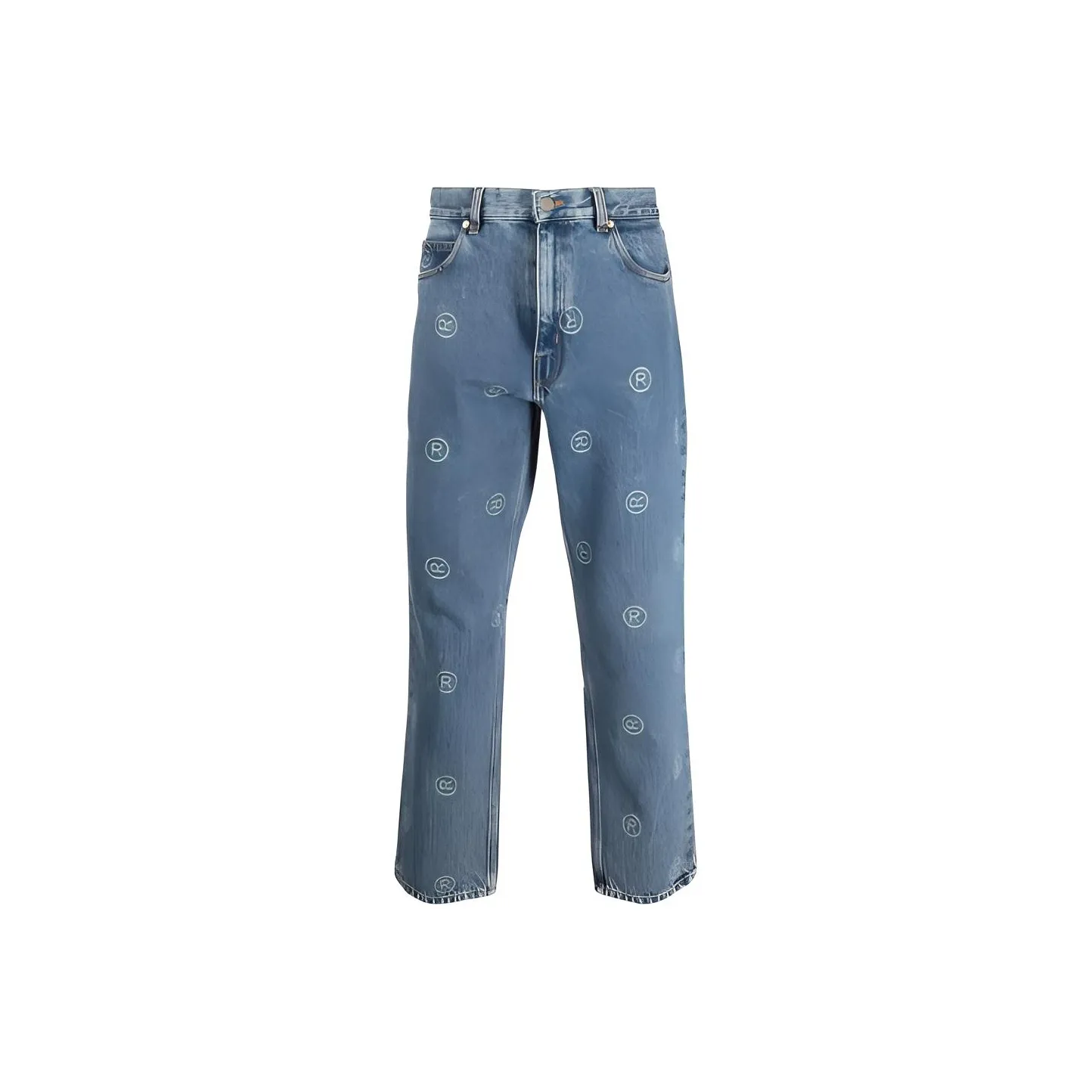 Martine Rose Jeans Men's Blue