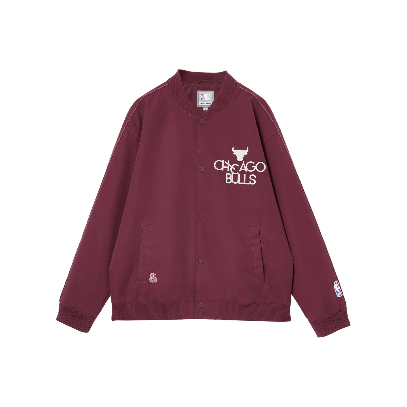 JACK JONES· x NBA Jack Jones X Bulls Nba Куртка Мужская Бордовая