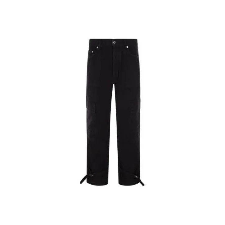 OFF WHITE Wave Off Canvas Cargo Pants