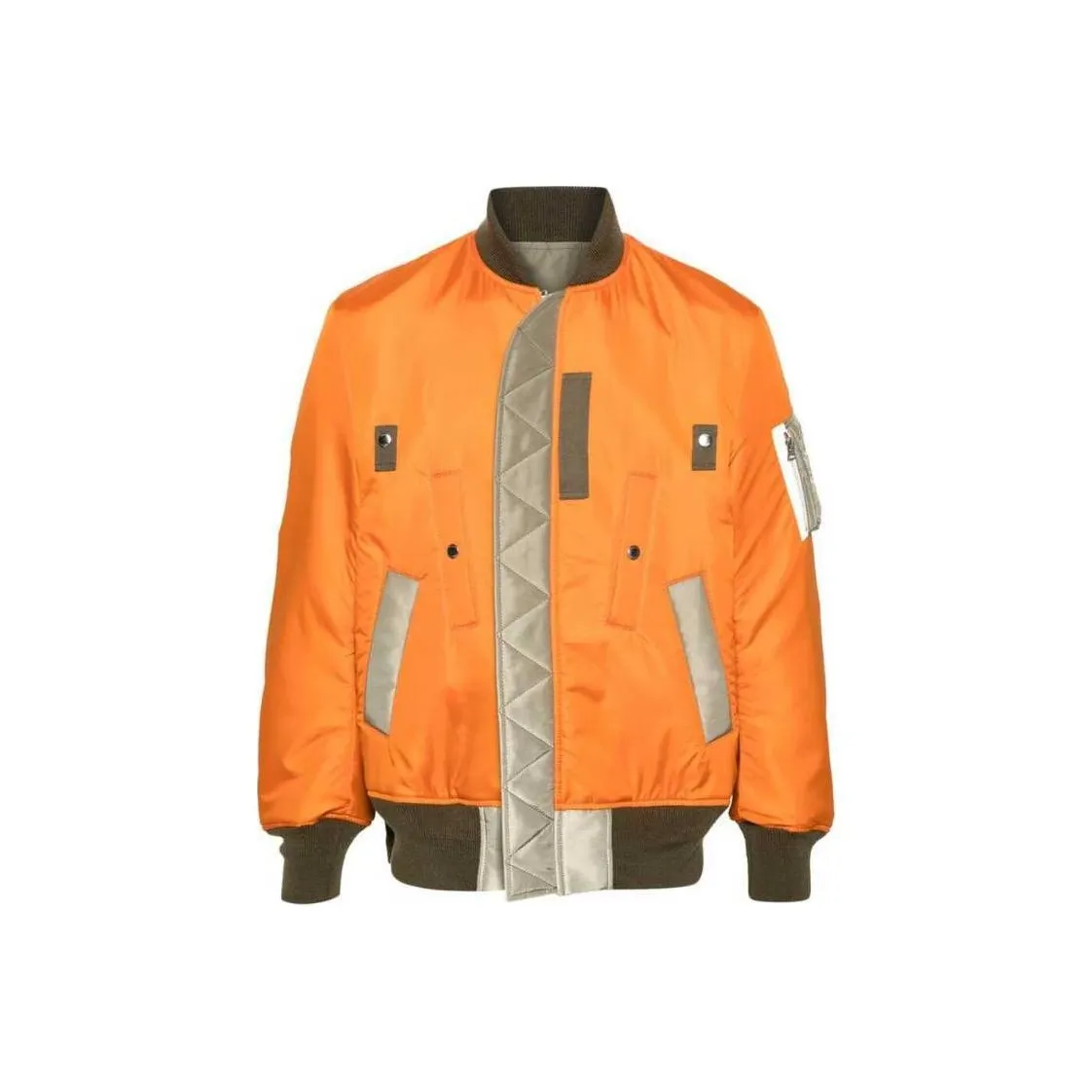 Sacai Reversible Zipped Bomber Jacket