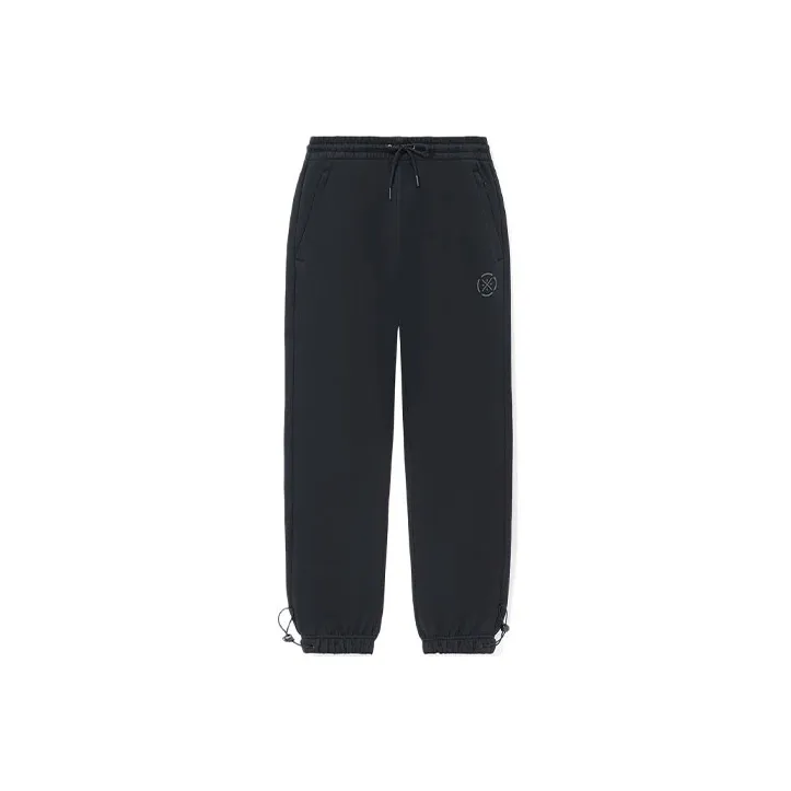 LiNing Knitted Sports Pants Men's Black