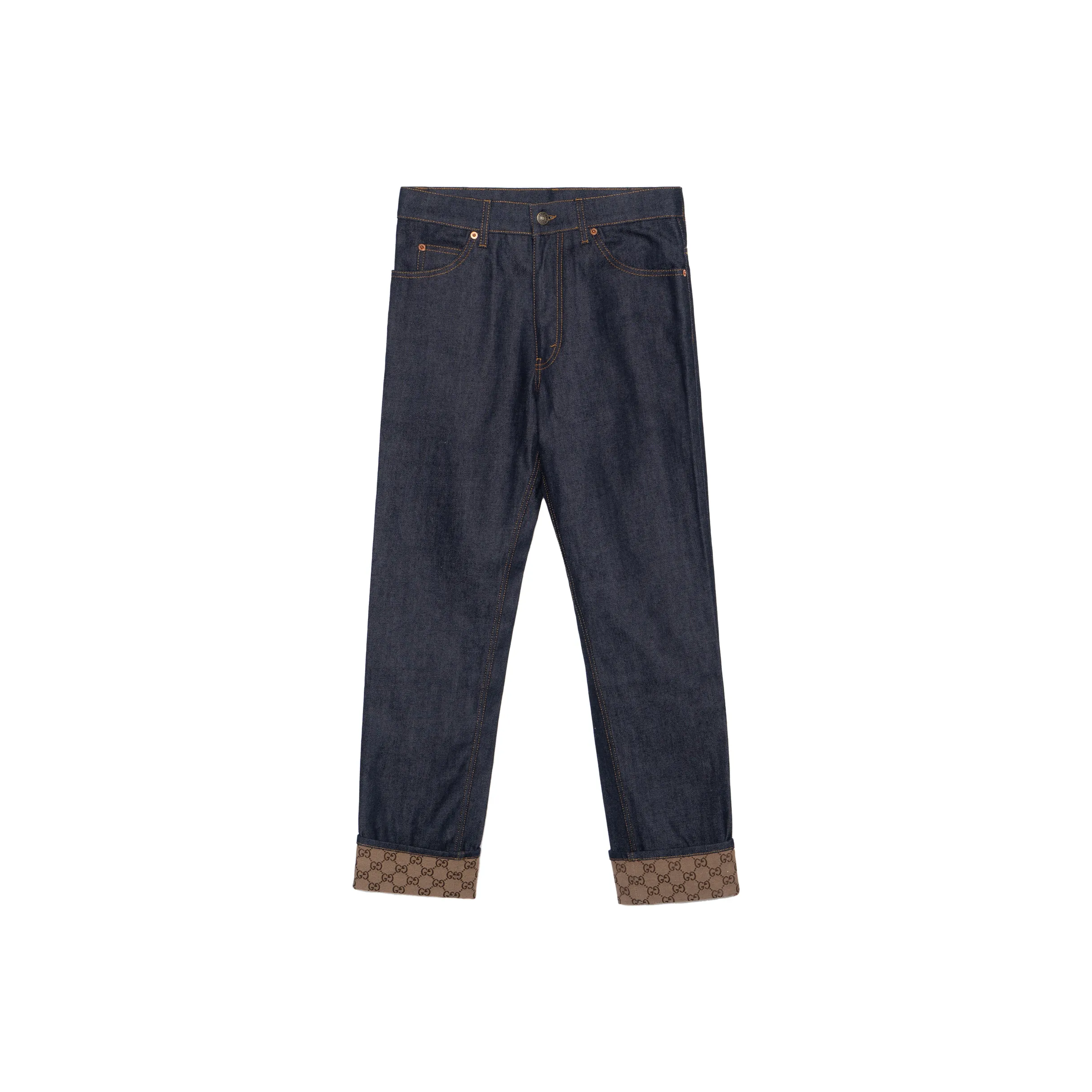 GUCCI FW22 Jeans Men's Dark Blue