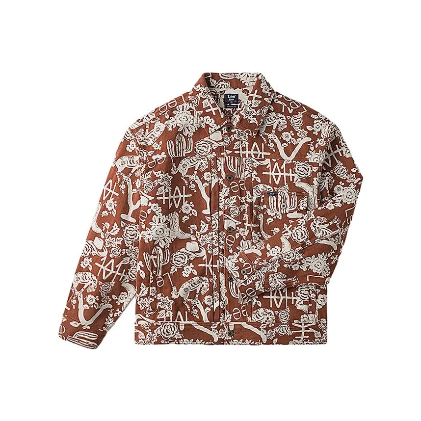 Куртки и пальто Lee совместного бренда Мужской Коричневый