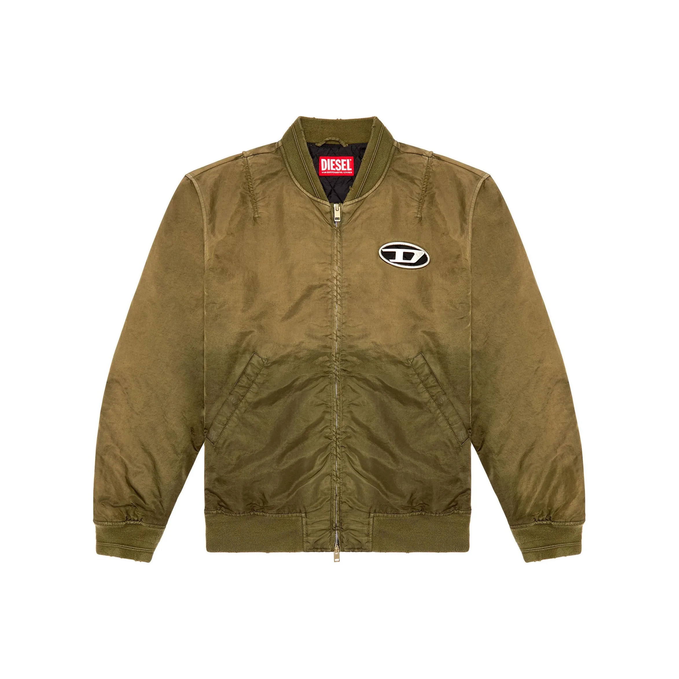 DIESEL J Kepes Logo plaque Bomber Jacket