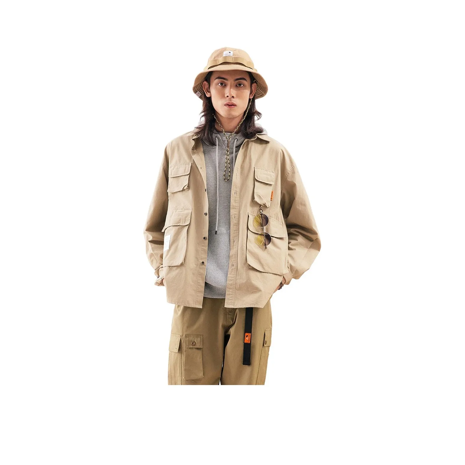 GOLDLION G+ Jackets Coats Men's Apricot