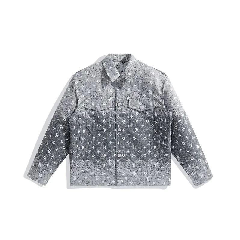 PEACEBIRD MEN Jackets Men's White Loose Fit