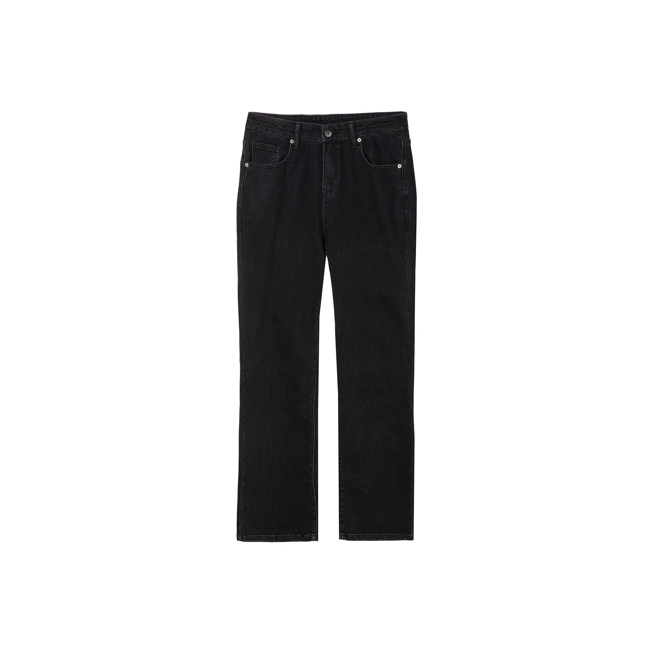 FIRE 2 COLD EGO Flared Pants Jeans Men's Black