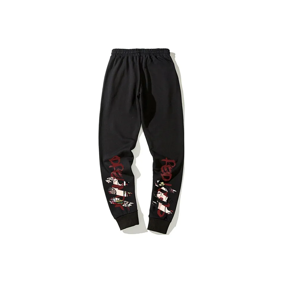 SANSYAS Штаны с манжетами Повседневные брюки Унисекс