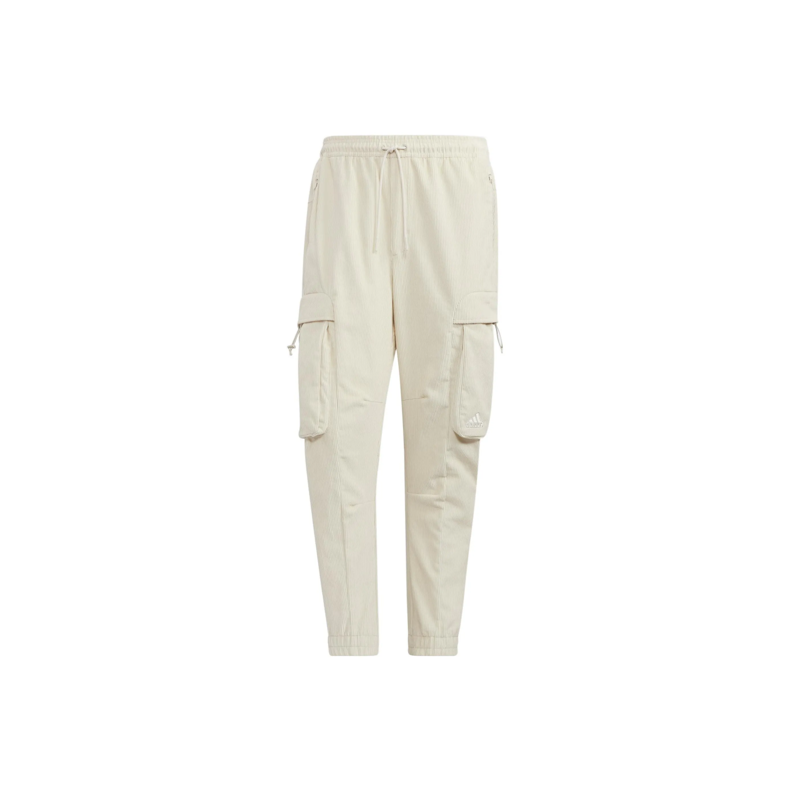 Adidas Knitted Sports Pants Men's Beige
