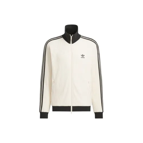 adidas originals Clover Series Outfit Чудесный белый Унисекс Куртки