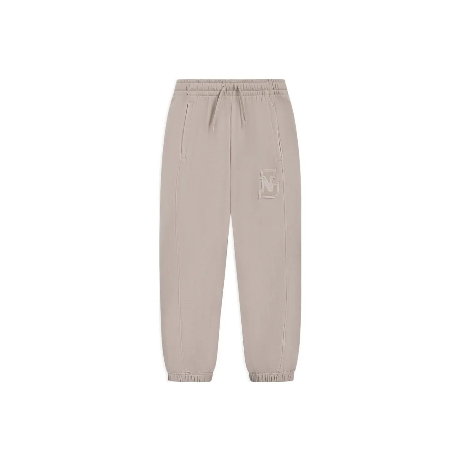 LINING Sports Life Collection Knitted Sweatpants Men's Linen Gray