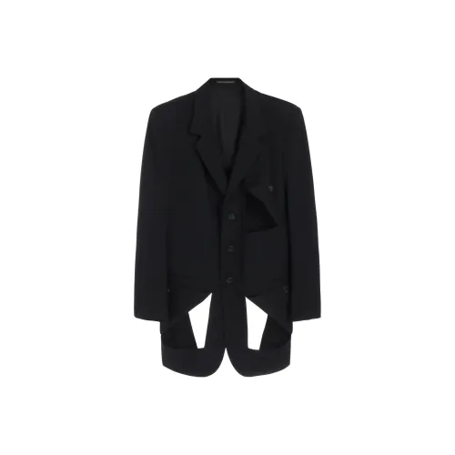 Yohji Yamamoto Черная Мужская Куртка